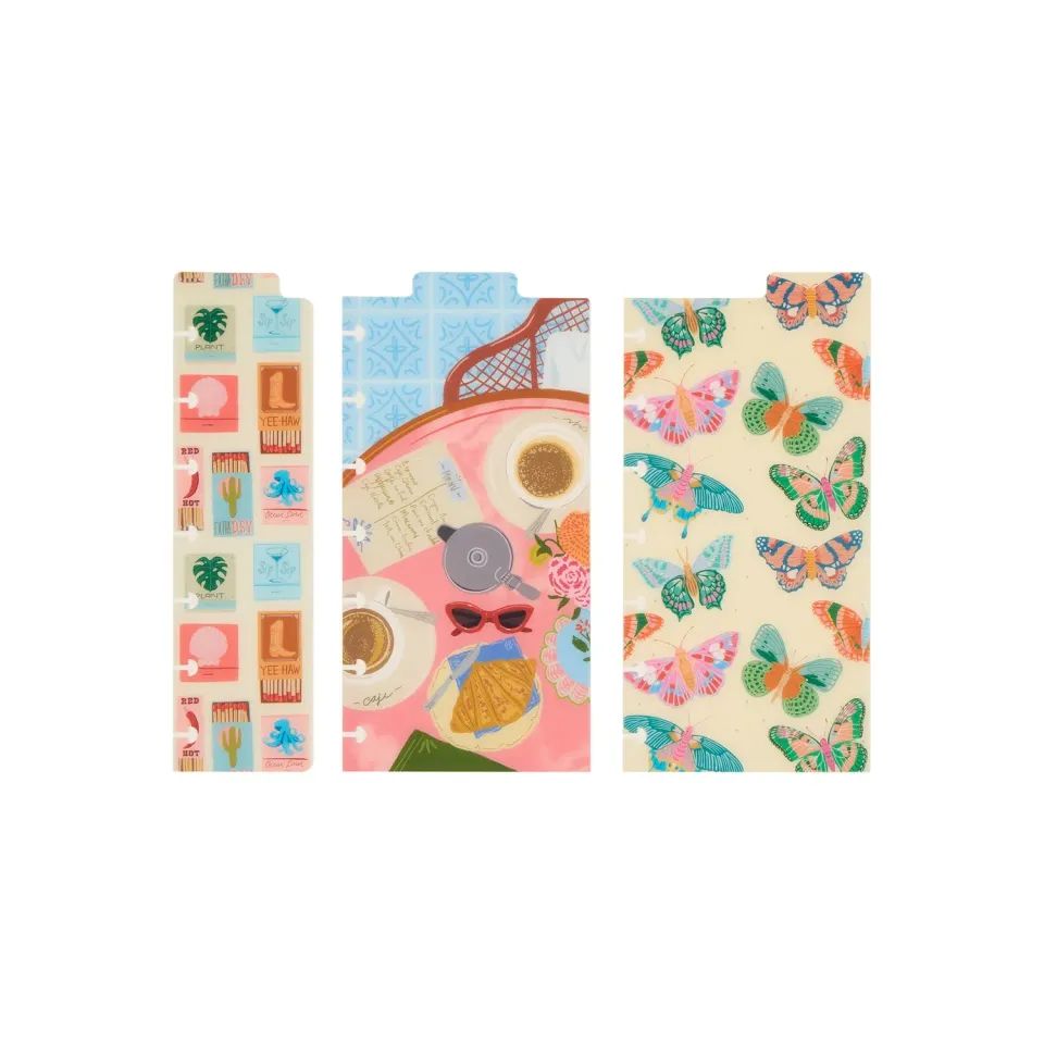 Happy Planner Life In Whimsy mini dashboards x3