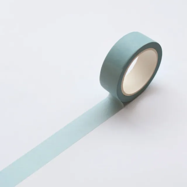 Kartotek Masking Tape Bleu Clair ruban décoratif uni