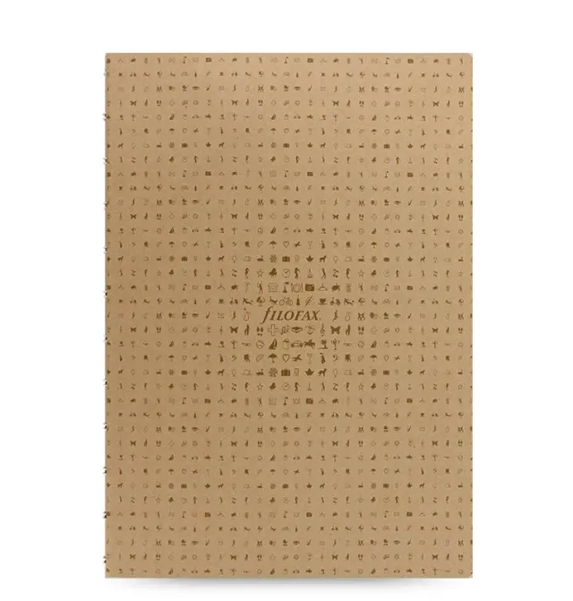 Filofax Classic Notebook bloc ligné A4 noir