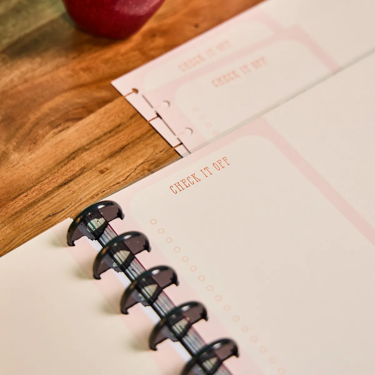 Happy Planner Teaching Seasons recharge Big 40 feuilles dashboard ligné