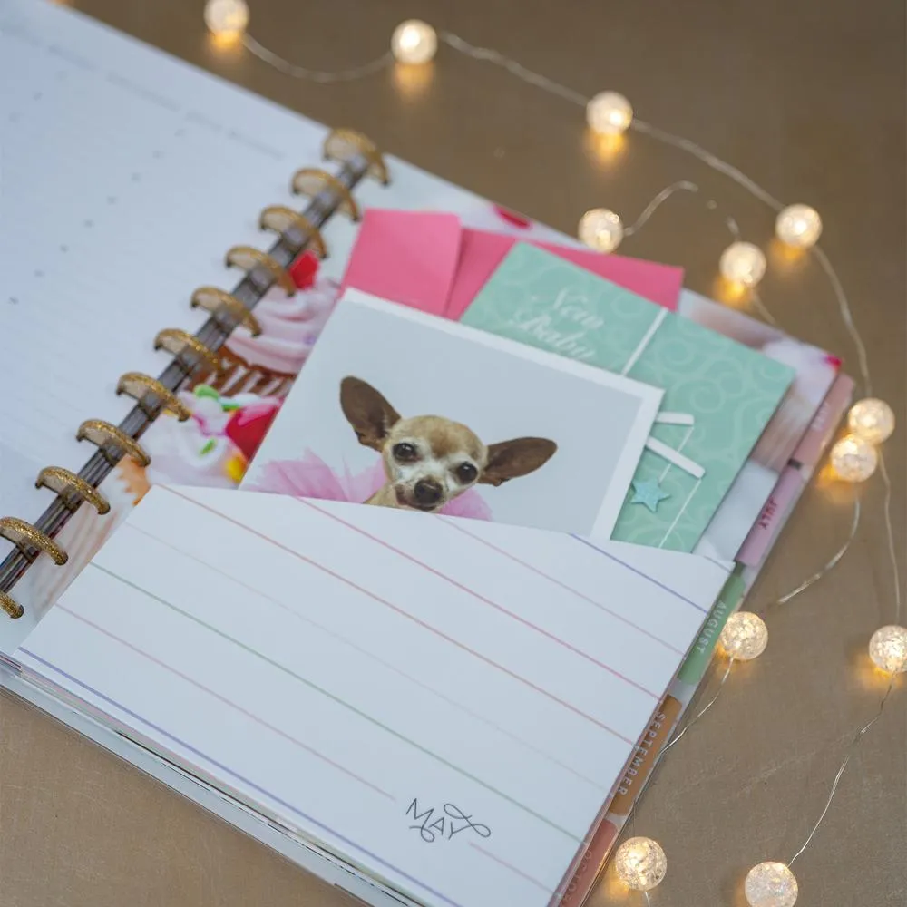 Happy Planner Sweet Celebrations organiseur cartes Big