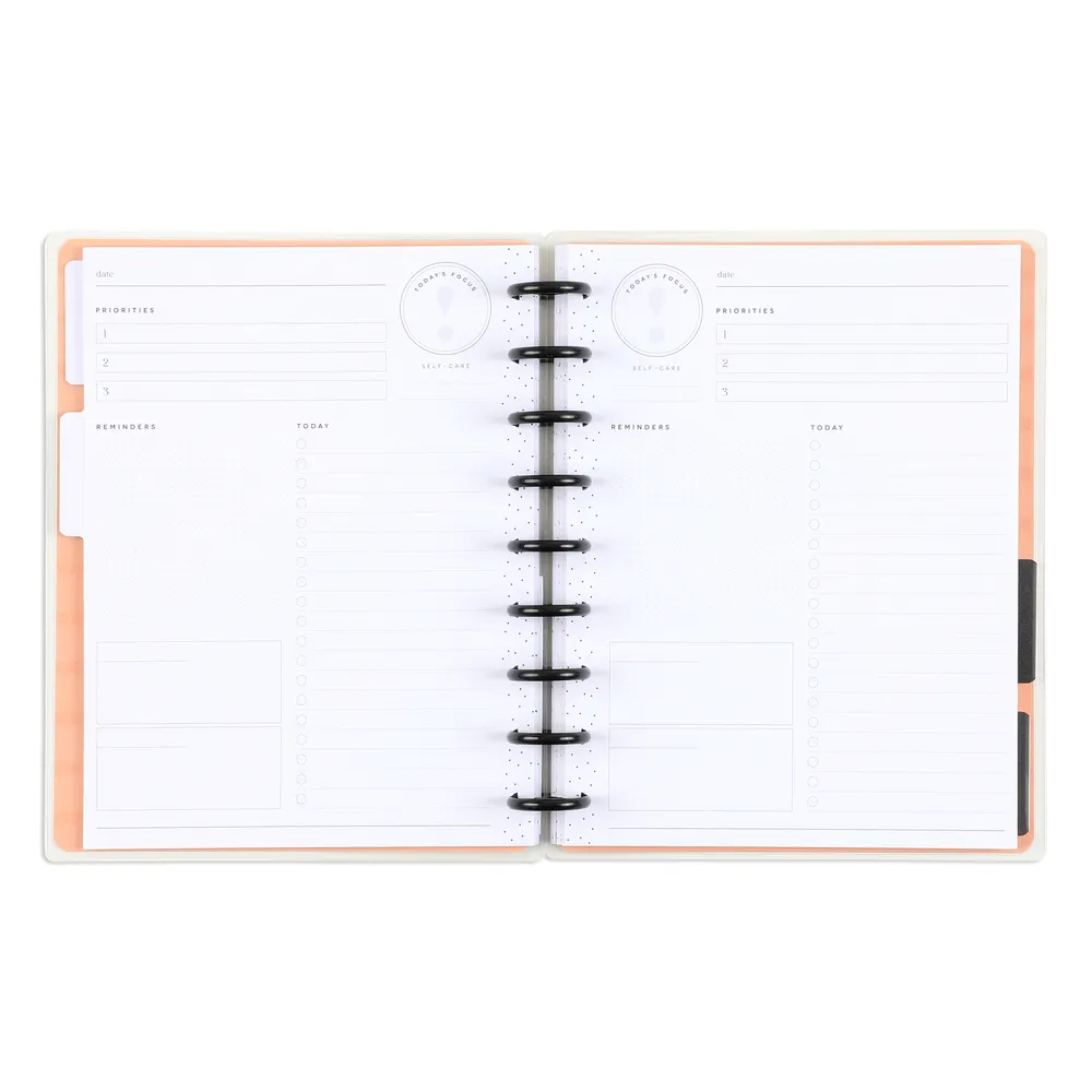 Happy Planner Modern Farmhouse agenda non daté Classic 4 mois