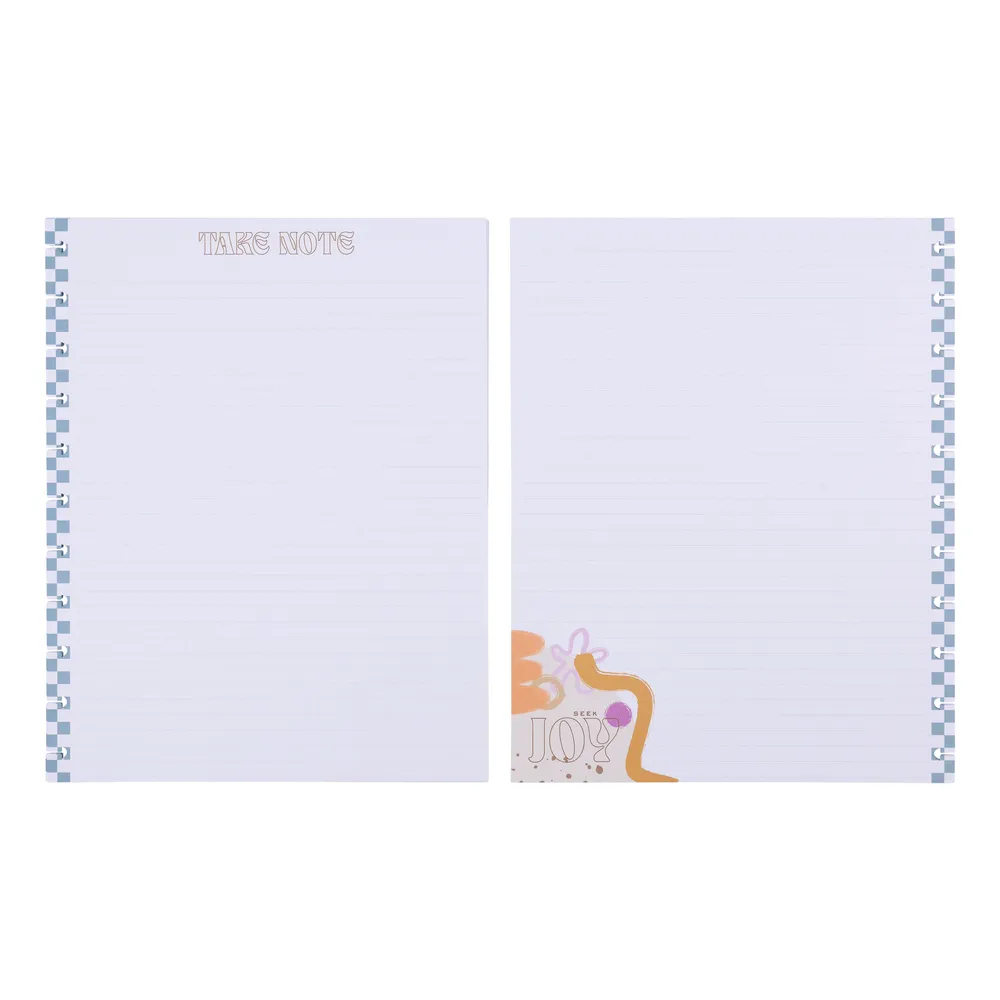 Happy Planner Canyon Modern recharge grand pointillés 40 feuilles