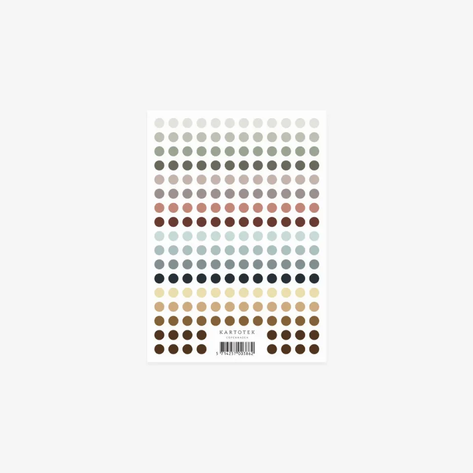 Kartotek World stickers micro dots pour planning