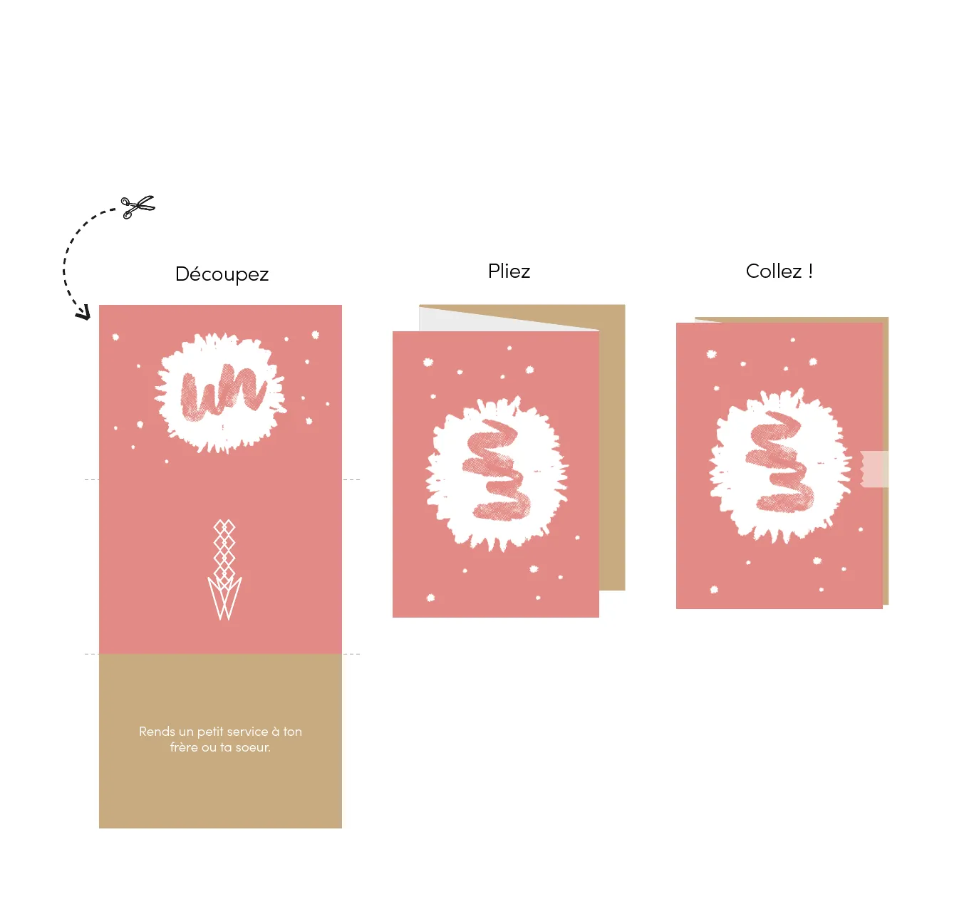 Les Belles Combines Calendrier Avent bonnes actions à imprimer 25 cartes