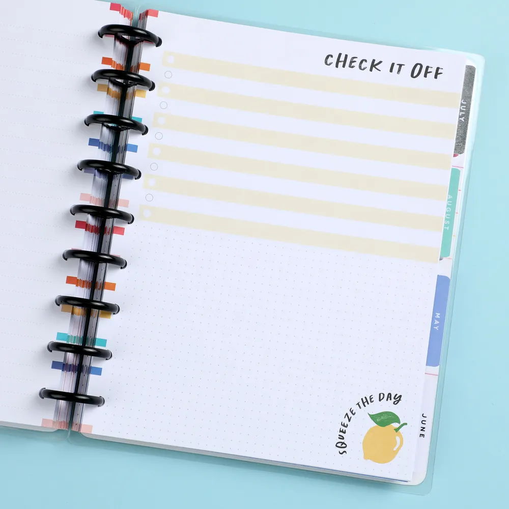 Happy Planner Fun Illustrations papier recharge Classic checklist 40
