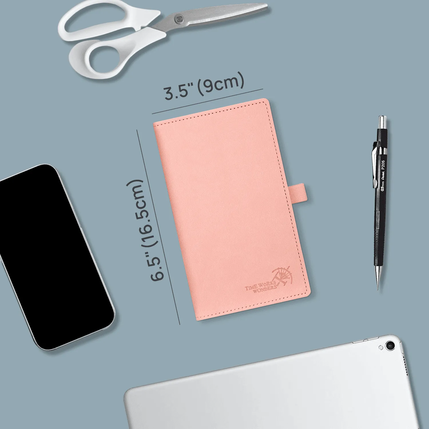 Poprun WELTP7-27 agenda semainier 2027 poche souple