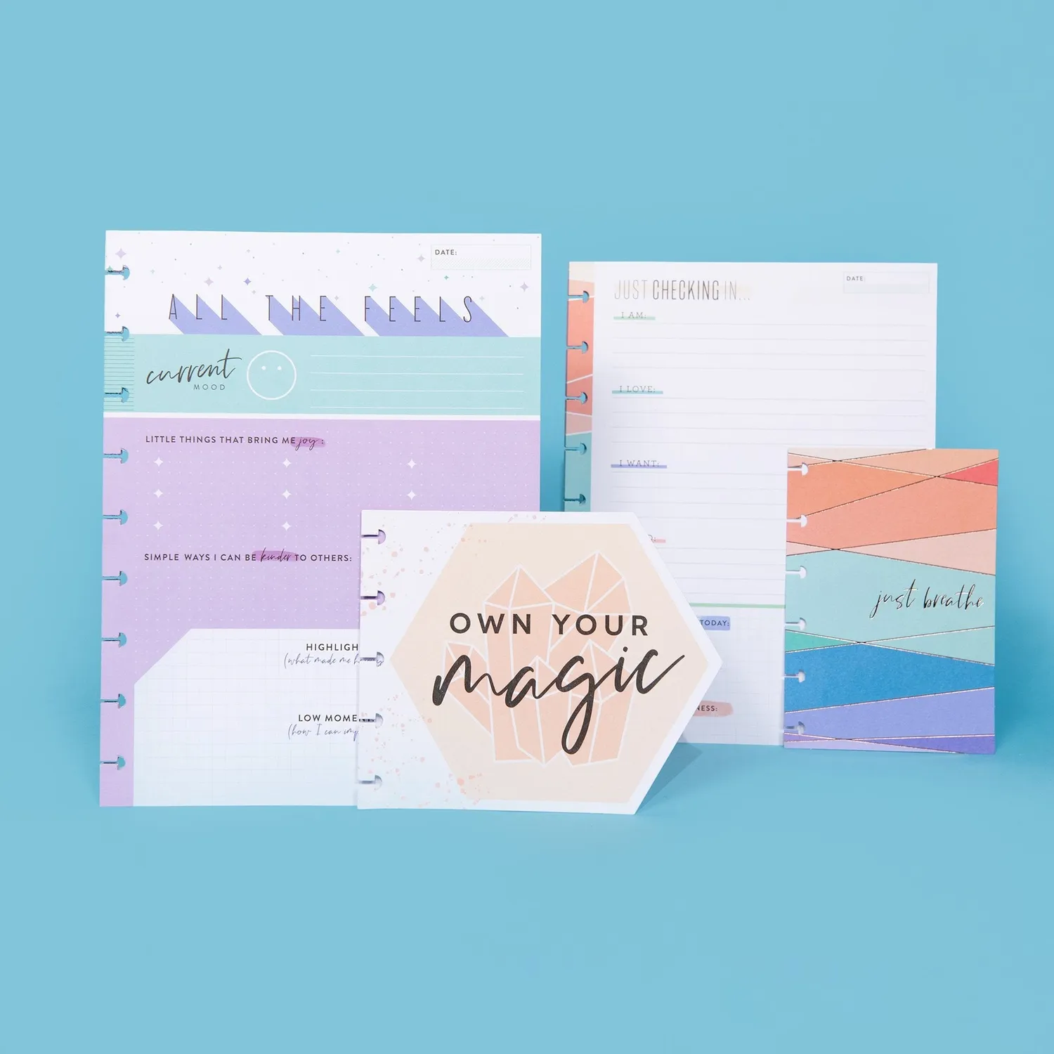 Happy Planner Wellness Companion Classic pack bien-être