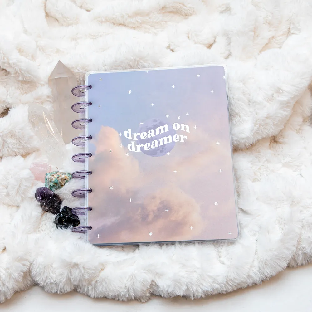 Happy Planner Canyon Sunrise agenda horizontal Classic 12 mois