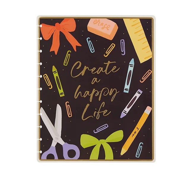 Happy Planner BIG couverture planner à disques personnalisable