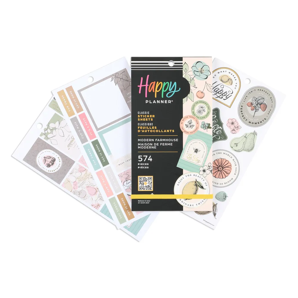 Happy Planner Modern Farmhouse stickers 574 Classic