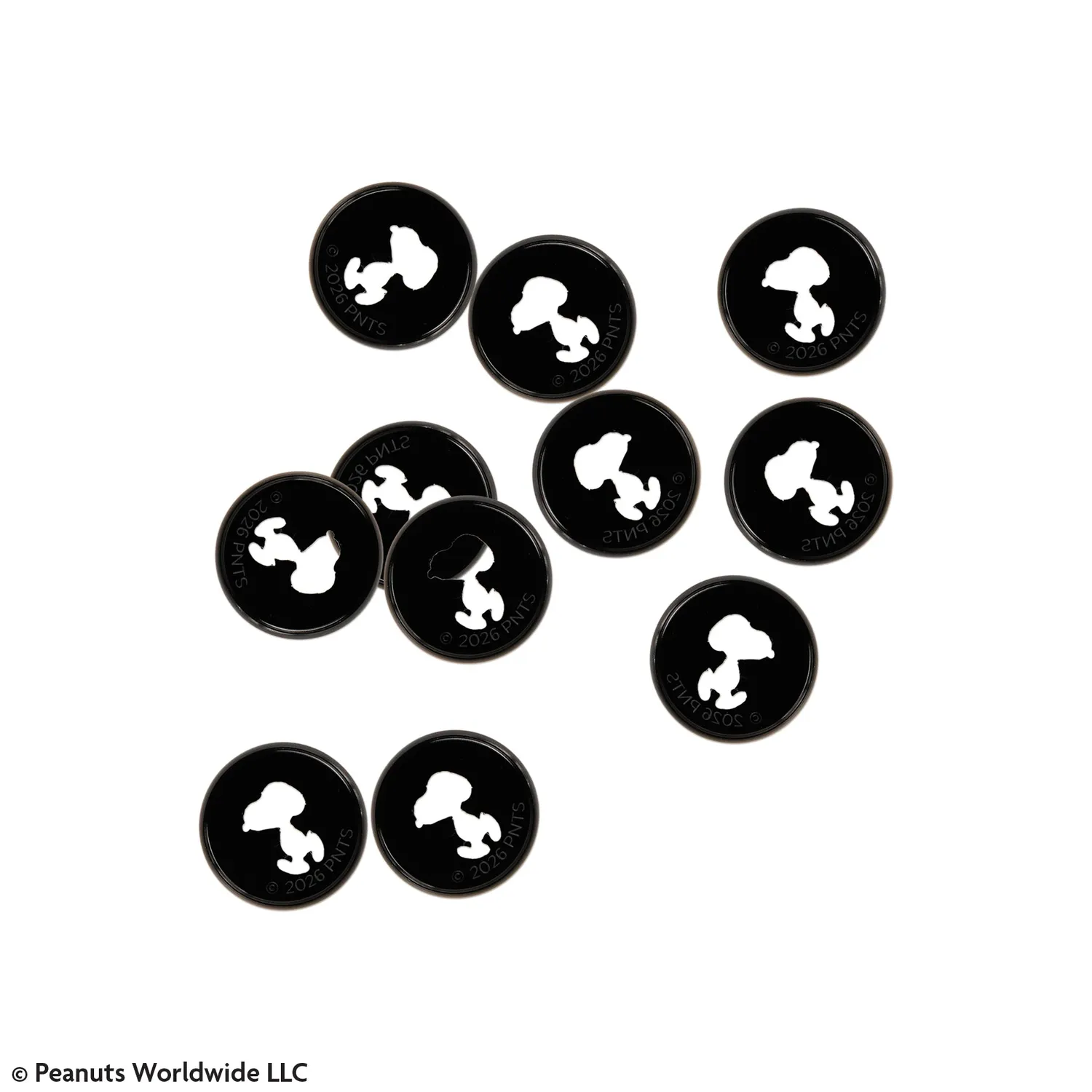 Happy Planner Snoopy Cut Out disques métal Medium x11 silhouette