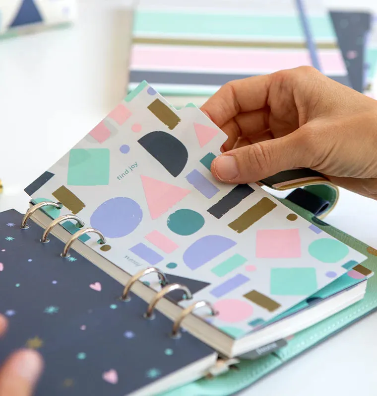 Filofax Good Vibes Personal intercalaires x6 plastique