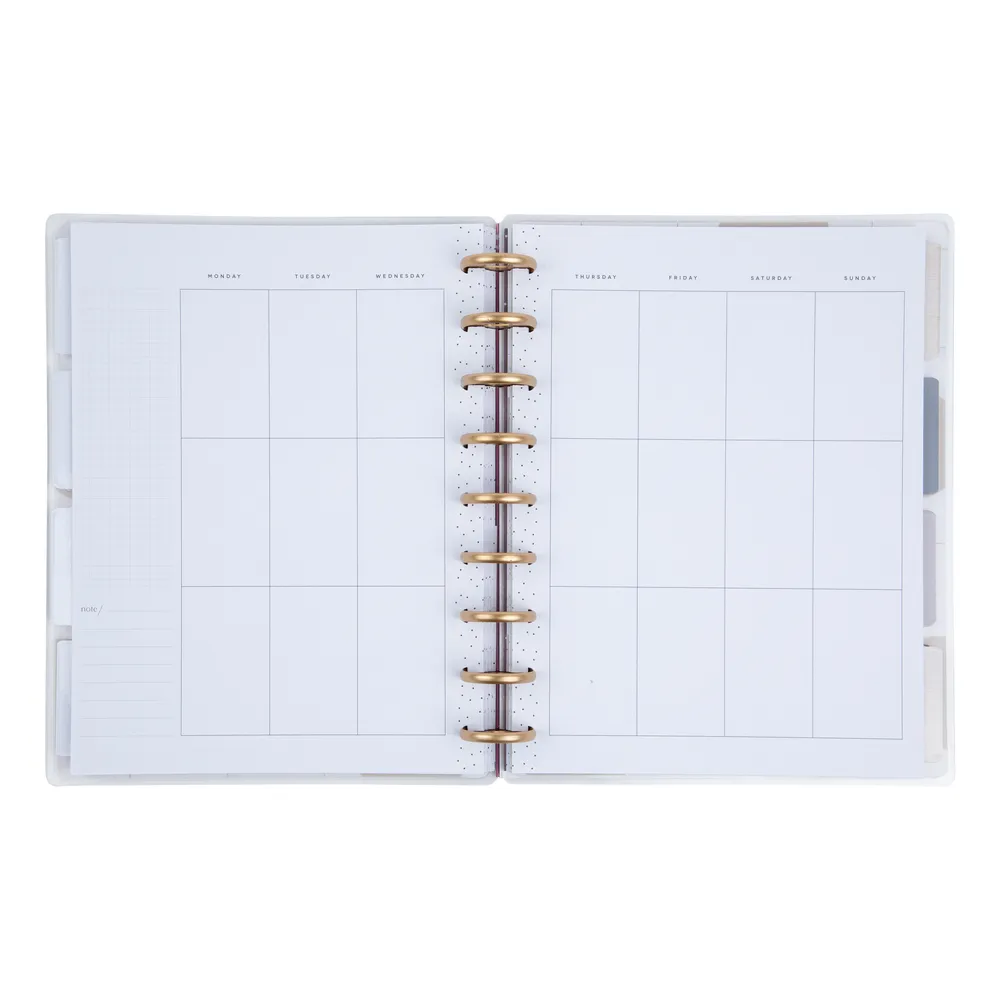 Happy Planner Simple Essentials Classic agenda vertical non daté
