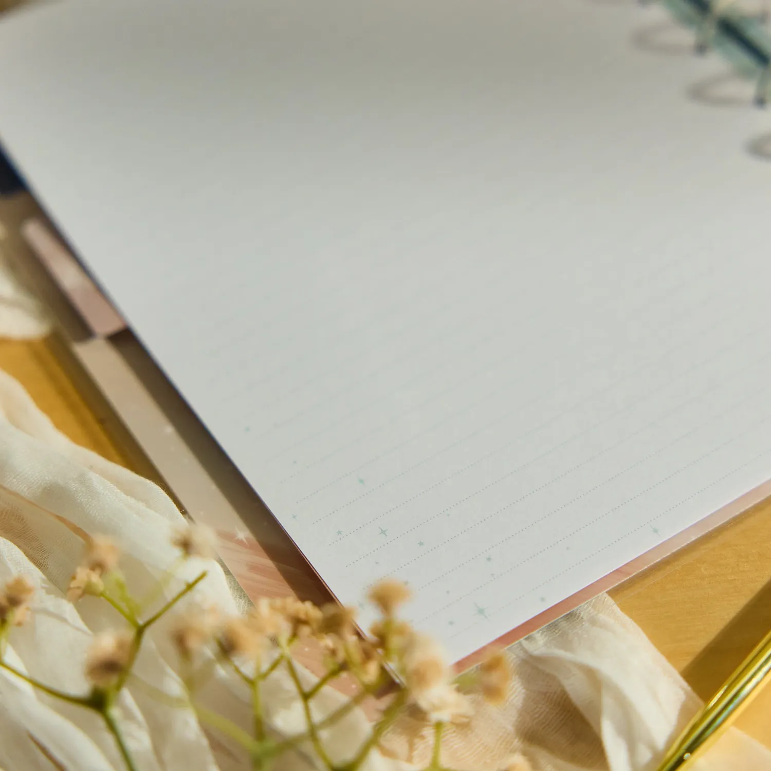 Happy Planner Starlit Glow carnet pointillé ligné classic céleste