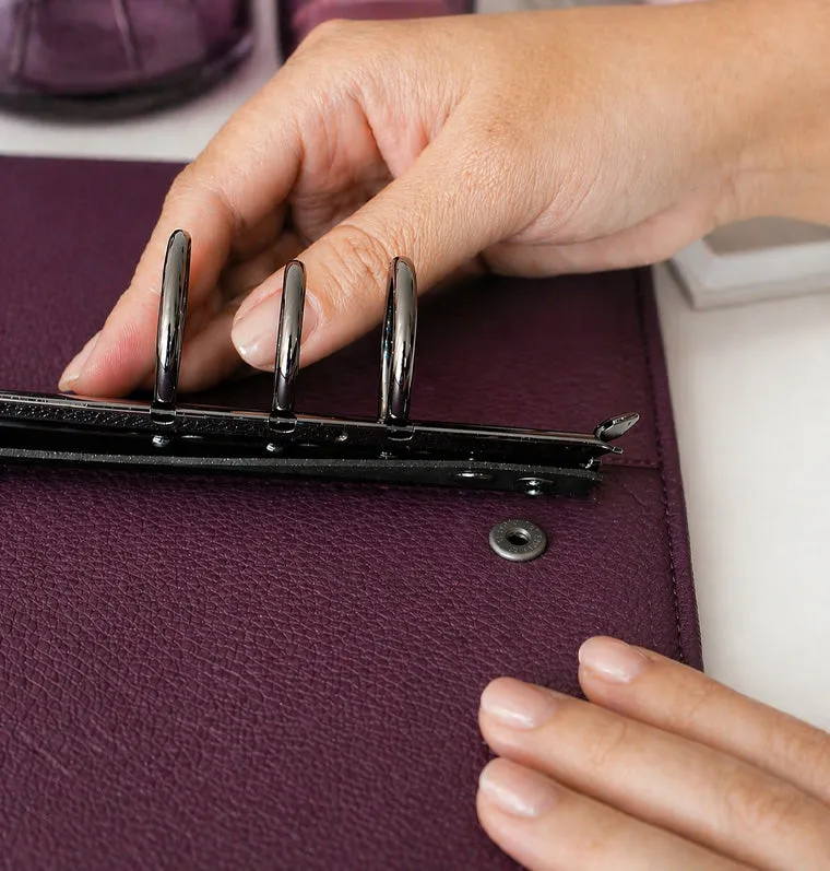 Filofax Camden Organiser A5 agenda modulaire violet