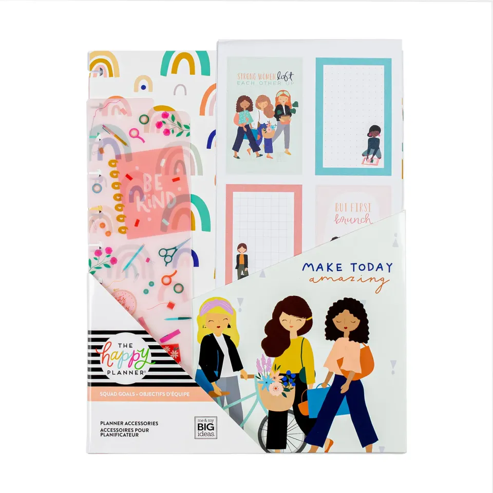 Happy Planner Squad Goals Big kit accessoires agenda 47 pièces