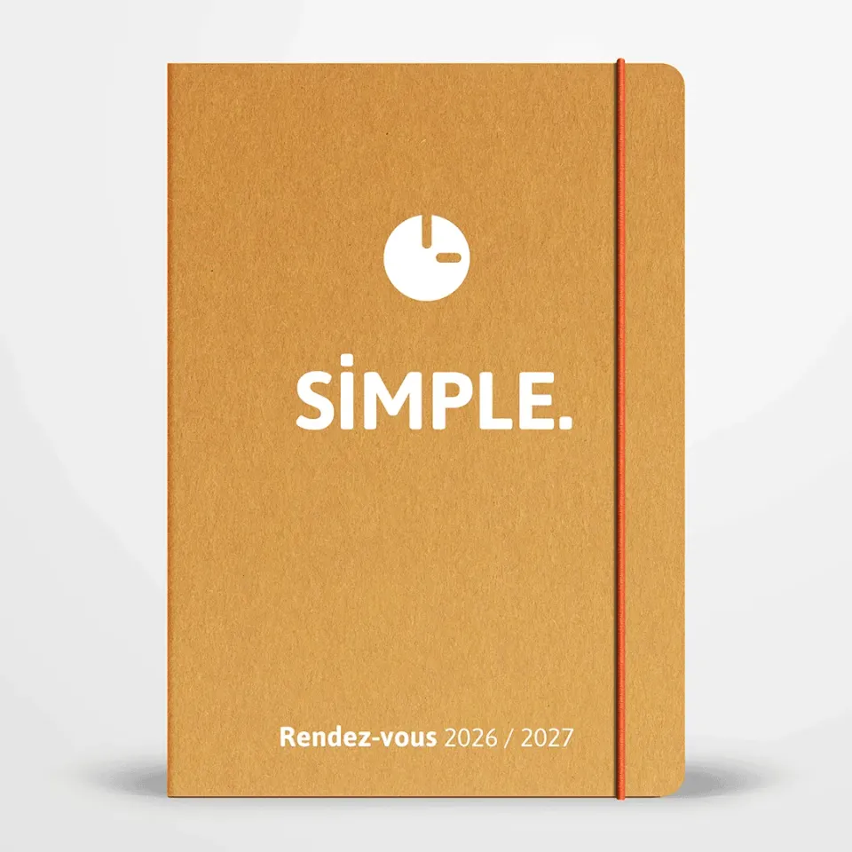 My365 SIMPLE Rendez-vous agenda semainier 2026-2027