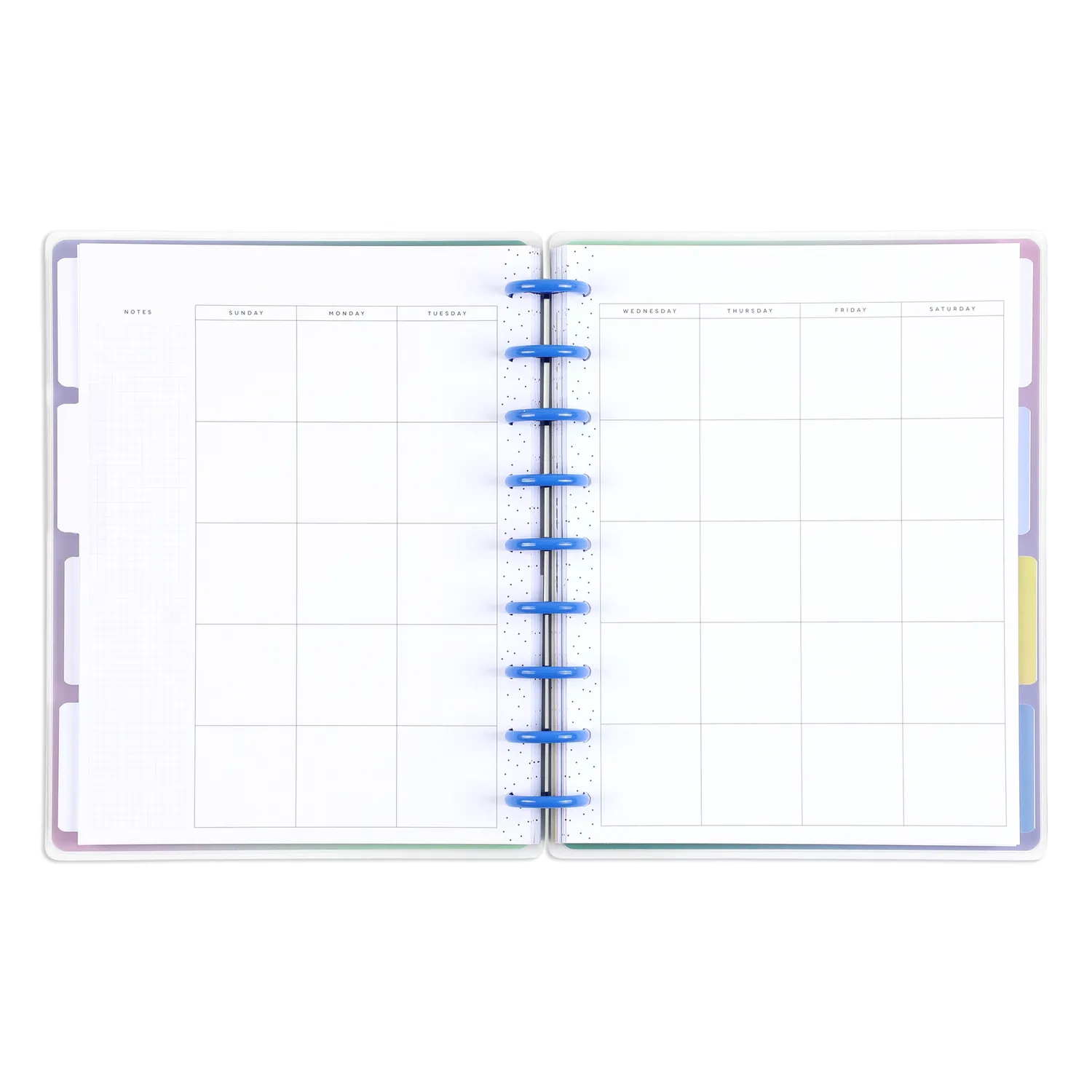 Happy Planner Seeds of Joy agenda dashboard 12 mois non daté floral