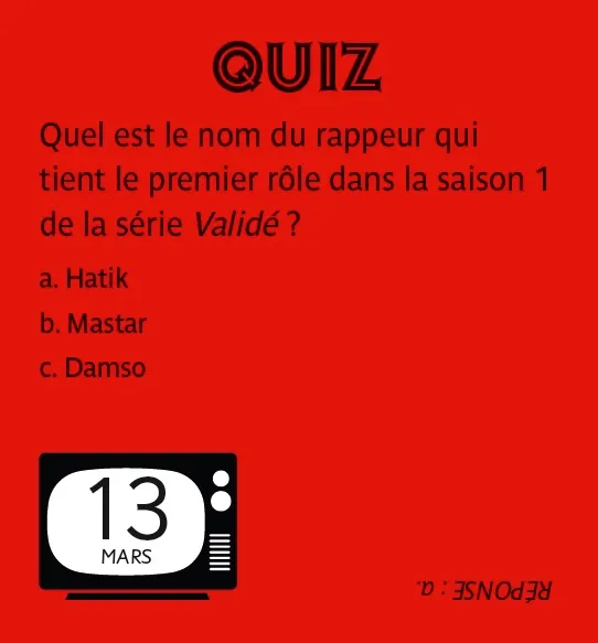 Frigobloc 365 séries cultes mini calendrier quiz quotidien