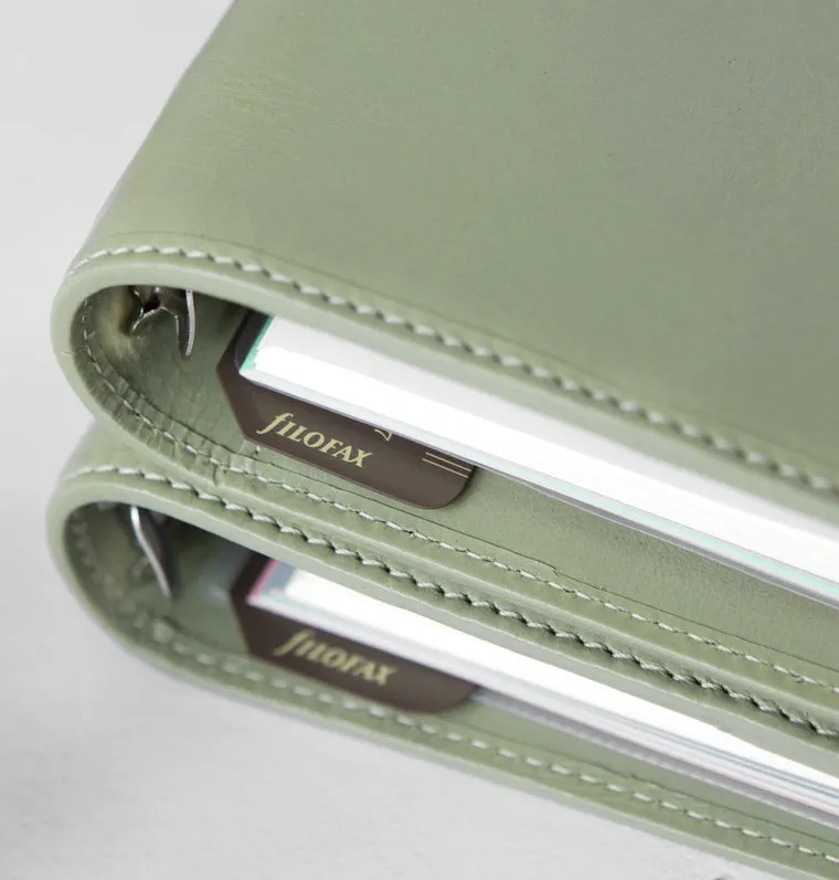 Filofax Malden Organiser A5 cuir vert vétiver