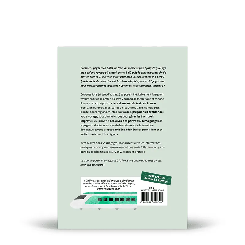 My365 Voyager en train en France guide voyage
