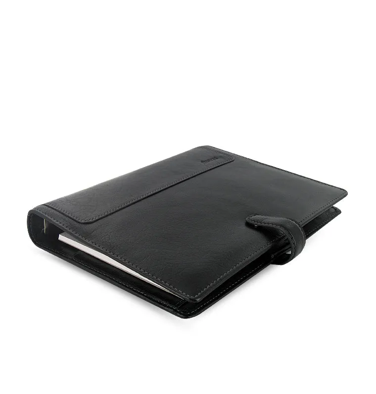 Filofax Holborn organiseur A5 noir cuir de veau
