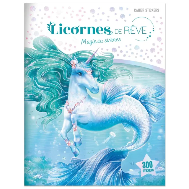 Frigobloc Licornes de rêve Magie sirènes cahier stickers