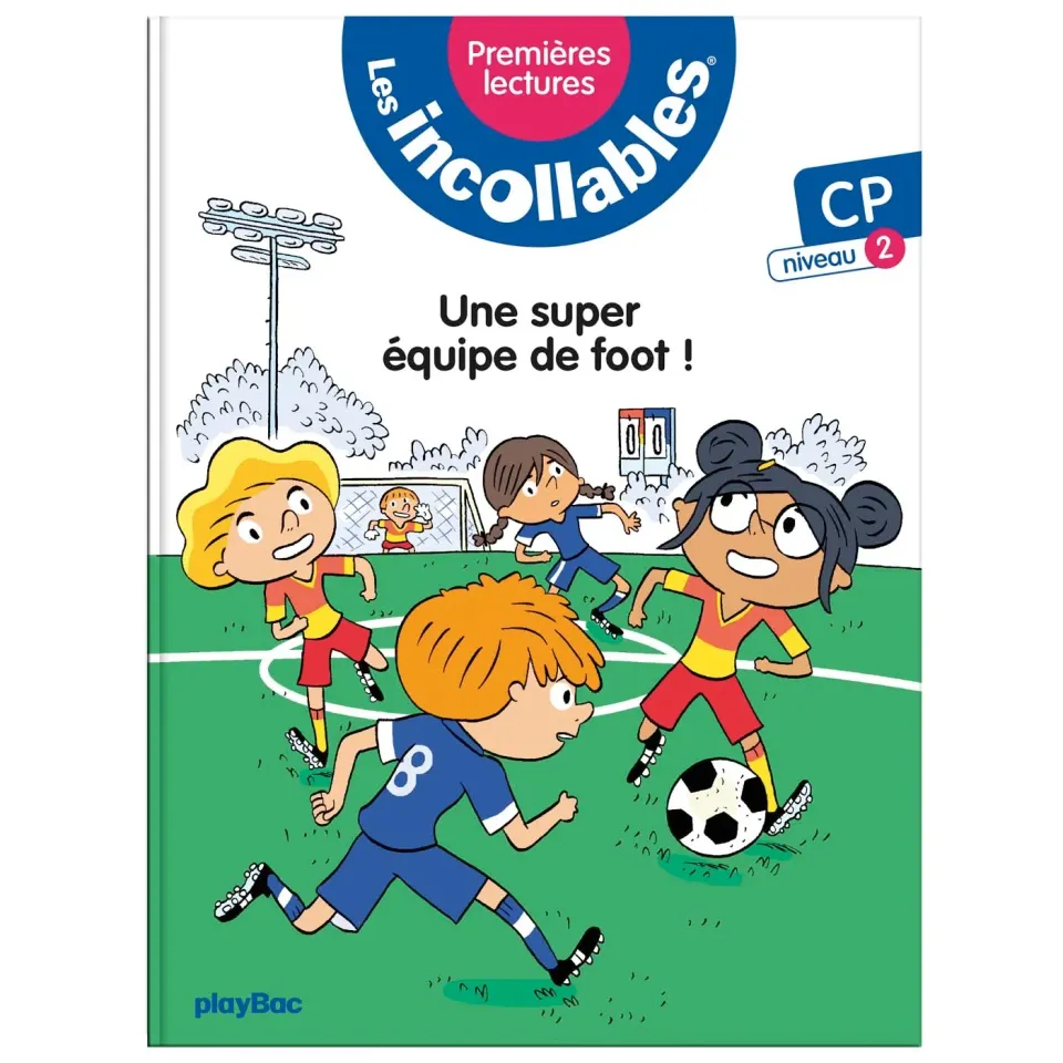 Frigobloc Les Incollables livre CP niveau 2 tome 4 foot