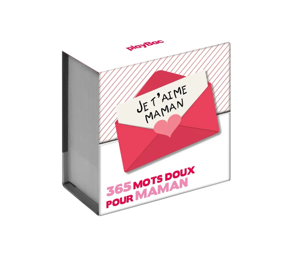 Frigobloc 365 mots doux pour Maman mini calendrier
