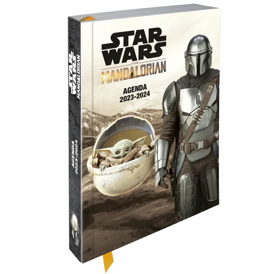 Frigobloc Mandalorian 2023-2024 agenda scolaire une page par jour