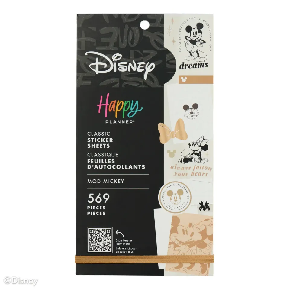 Happy Planner Disney Mod Mickey Mouse stickers value pack 569