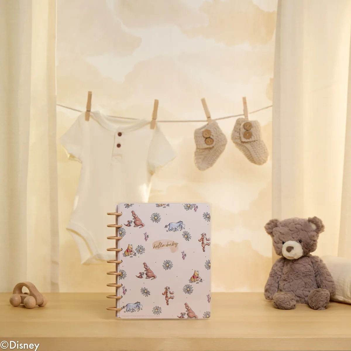 Happy Planner Disney Winnie planner bébé Classic 12 mois
