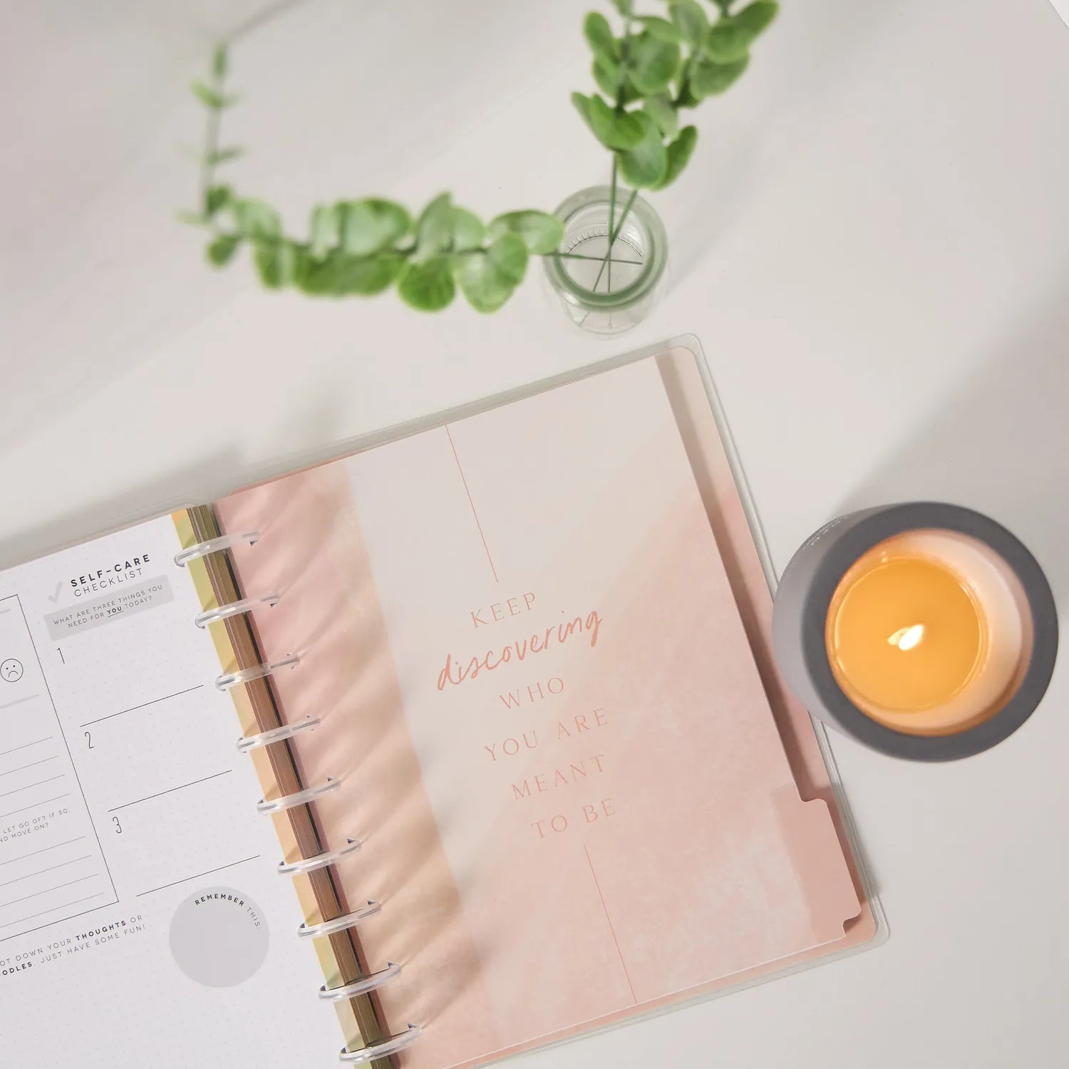 Happy Planner Rise & Align Reflect journal guidé Classic 160 pages