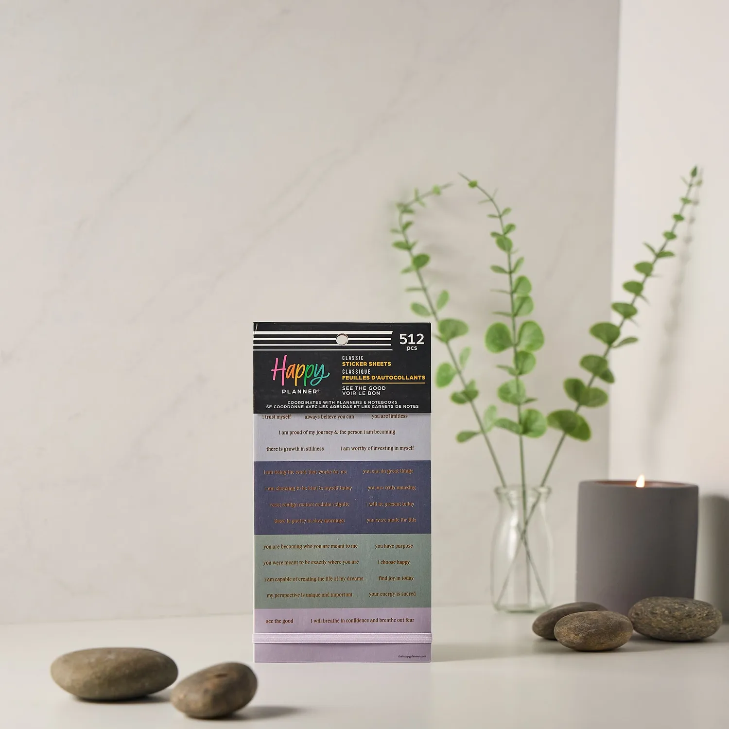 Me & my big ideas See the Good stickers value pack 30 planches affirmations