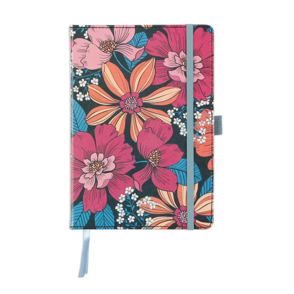 Happy Planner Retro Blooms journal pointillé 80 feuilles 160g