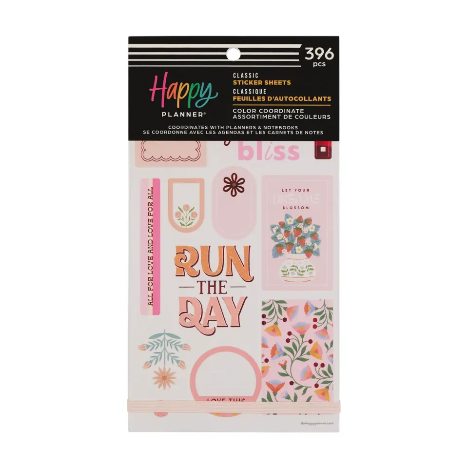 Happy Planner Coordinated Colors stickers value pack 396