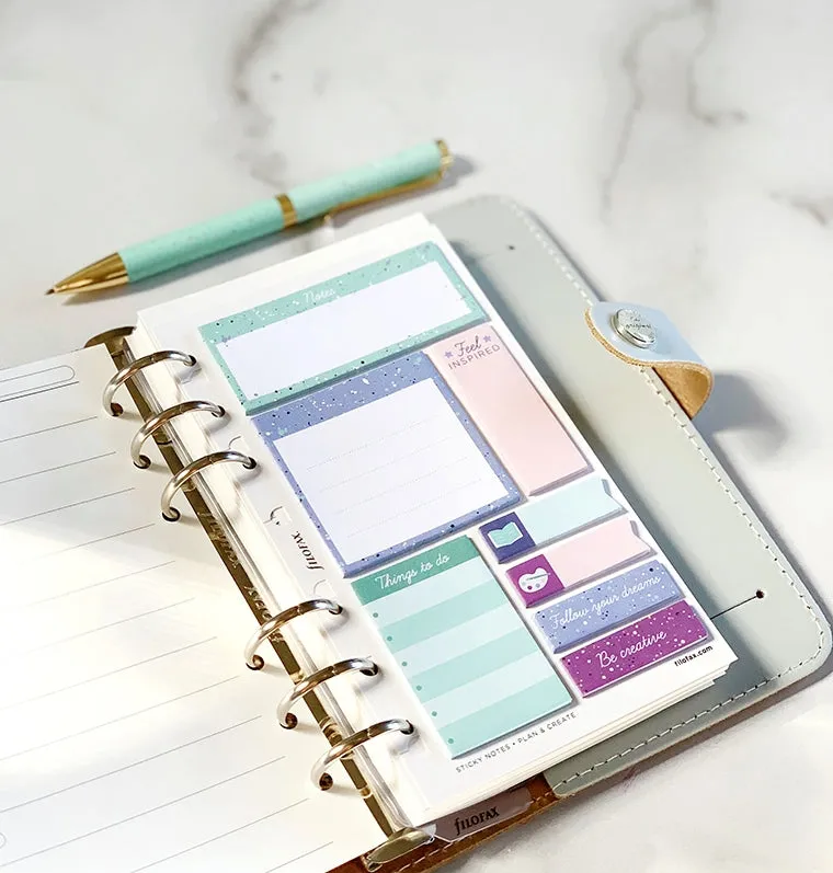 Filofax Expressions notes adhésives A5 set couleur
