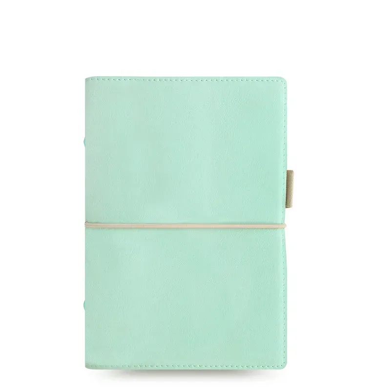 Filofax Domino Soft Organiseur Personal vert eau