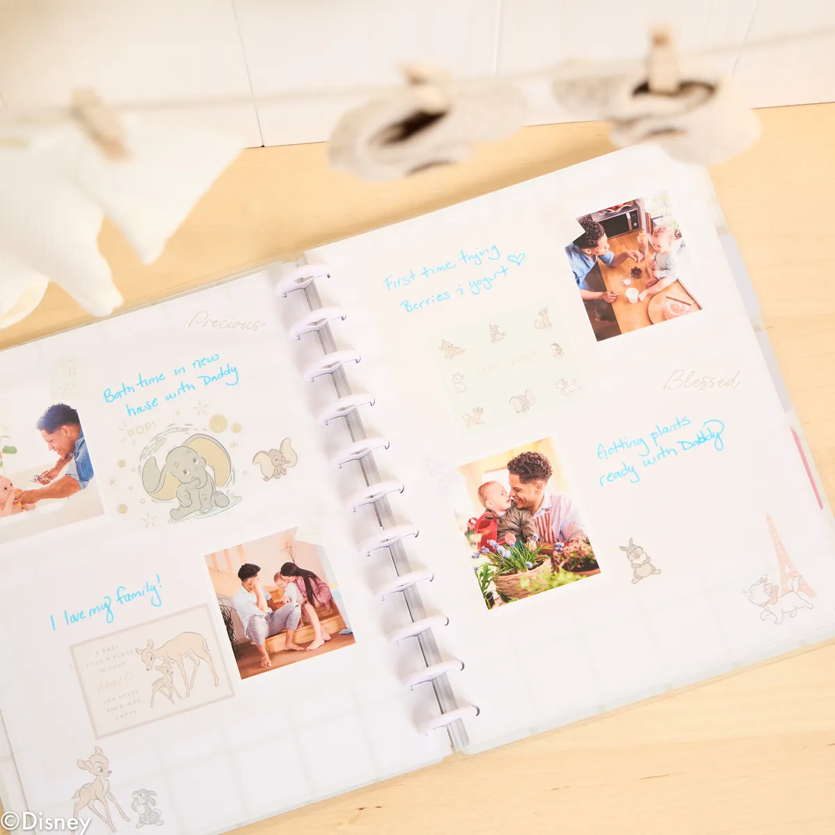 Happy Planner Disney Welcome Little One album photo Big 80 feuilles sans acide