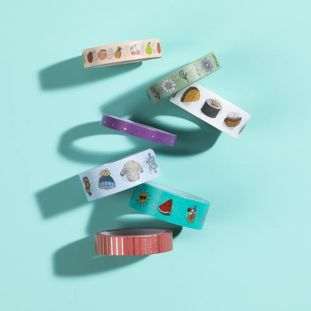 Happy Planner All the Things washi tape 7 rouleaux