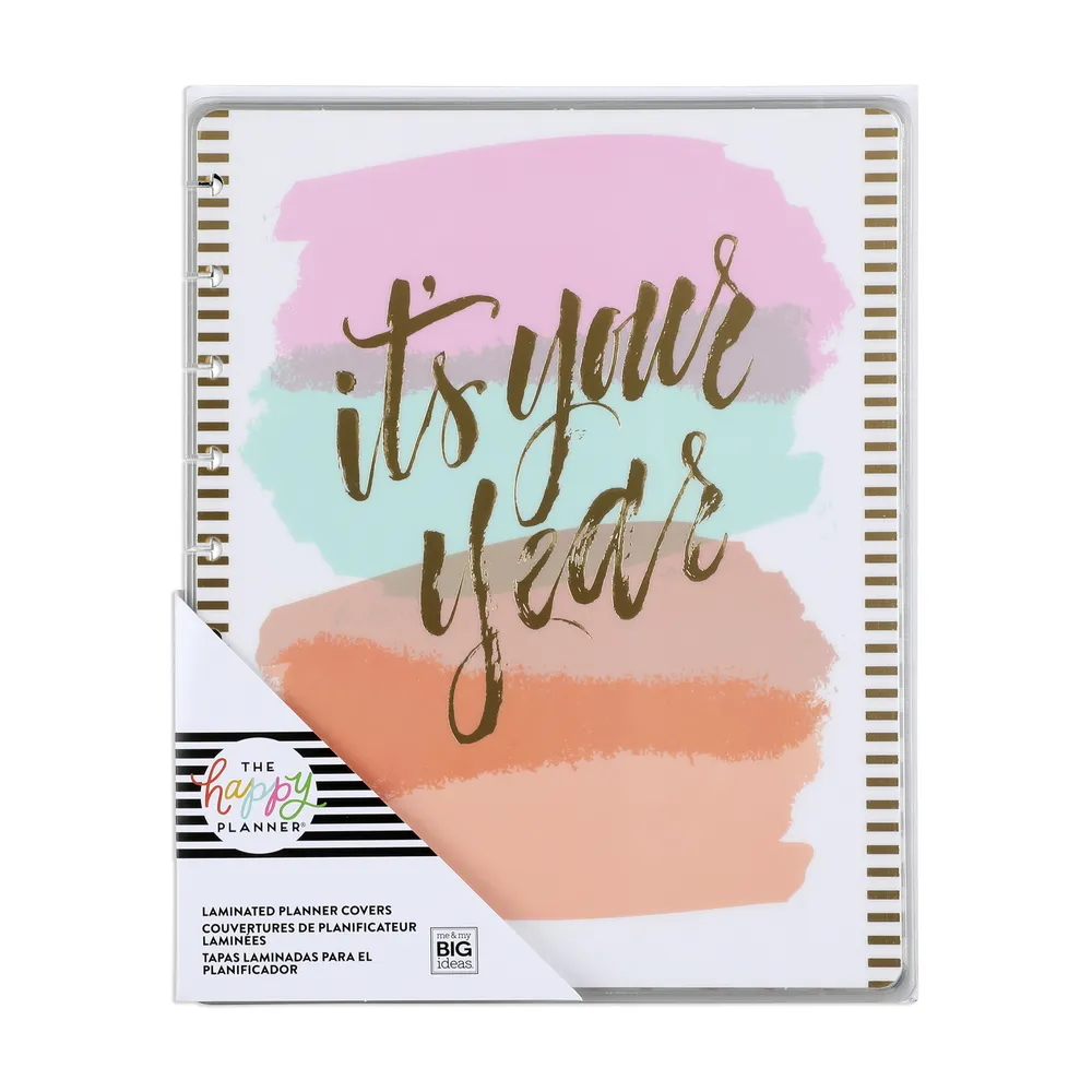 Happy Planner It's Your Year couvertures Classic x3 plastifiées