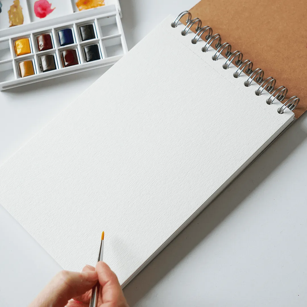 My365 carnet aquarelle A5 300 g/m² papier épais
