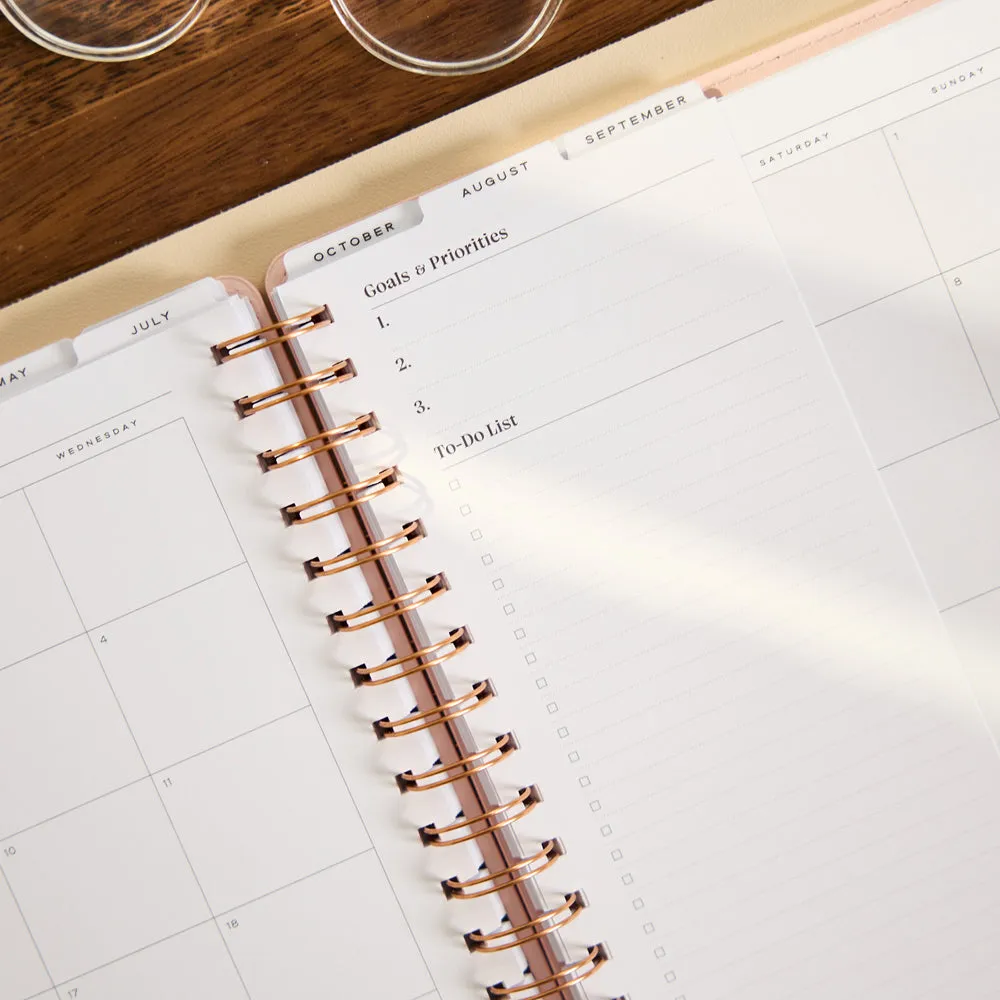 Happy Planner Blush Diagonals agenda 2027 Classic spirale