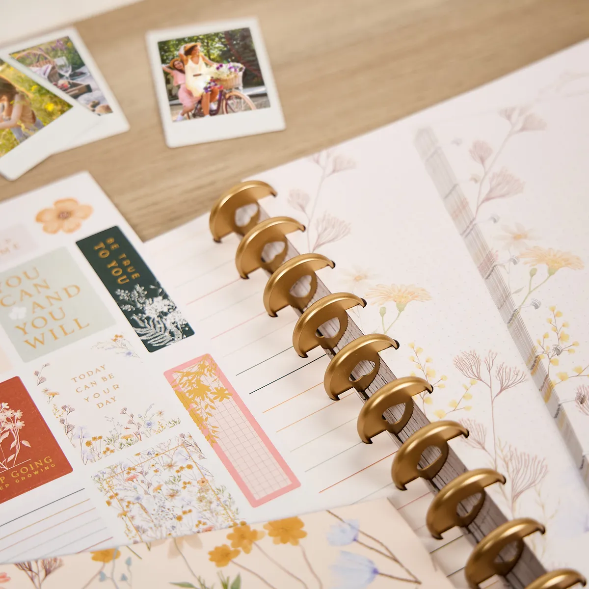Happy Planner Spring Fields kit accessoires big floral