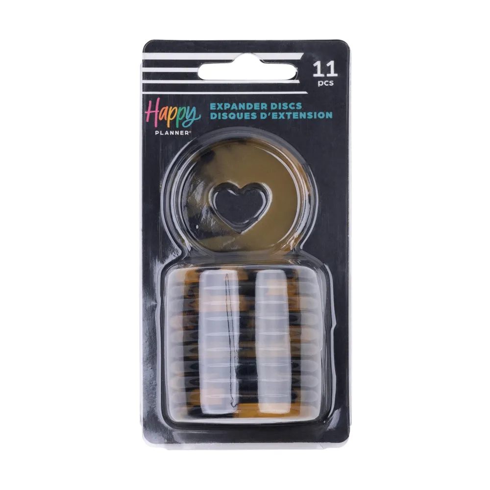 Happy Planner Glossy Tortoise disques expander x11