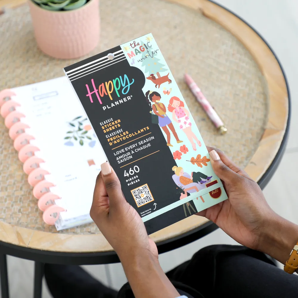 Happy Planner Squad Goals Value Pack stickers amitié 30 planches