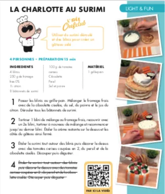 Frigobloc Mes Listes de Courses Chefclub bloc 52 listes
