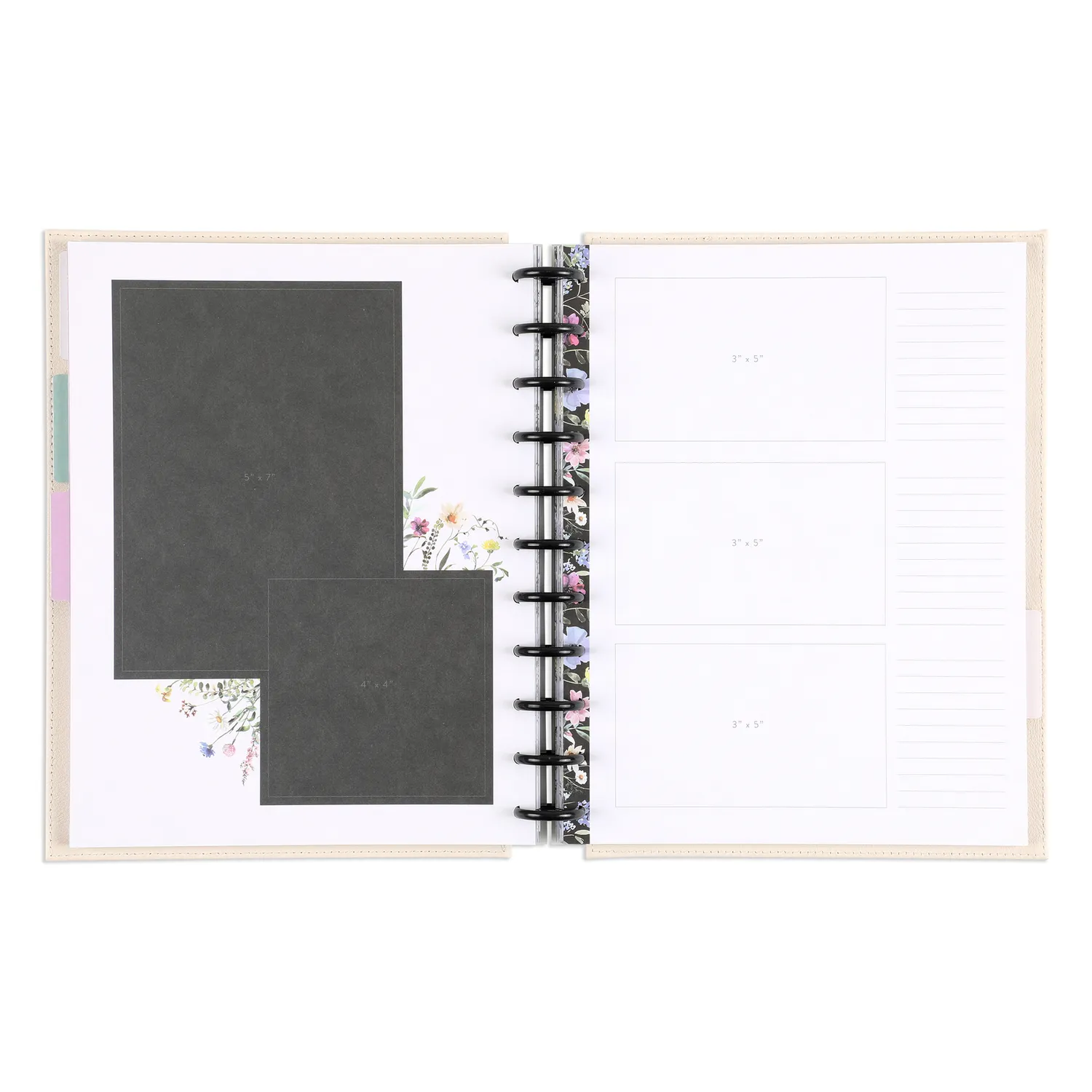 Happy Planner Blooming Romance journal mariage Big 80 feuilles