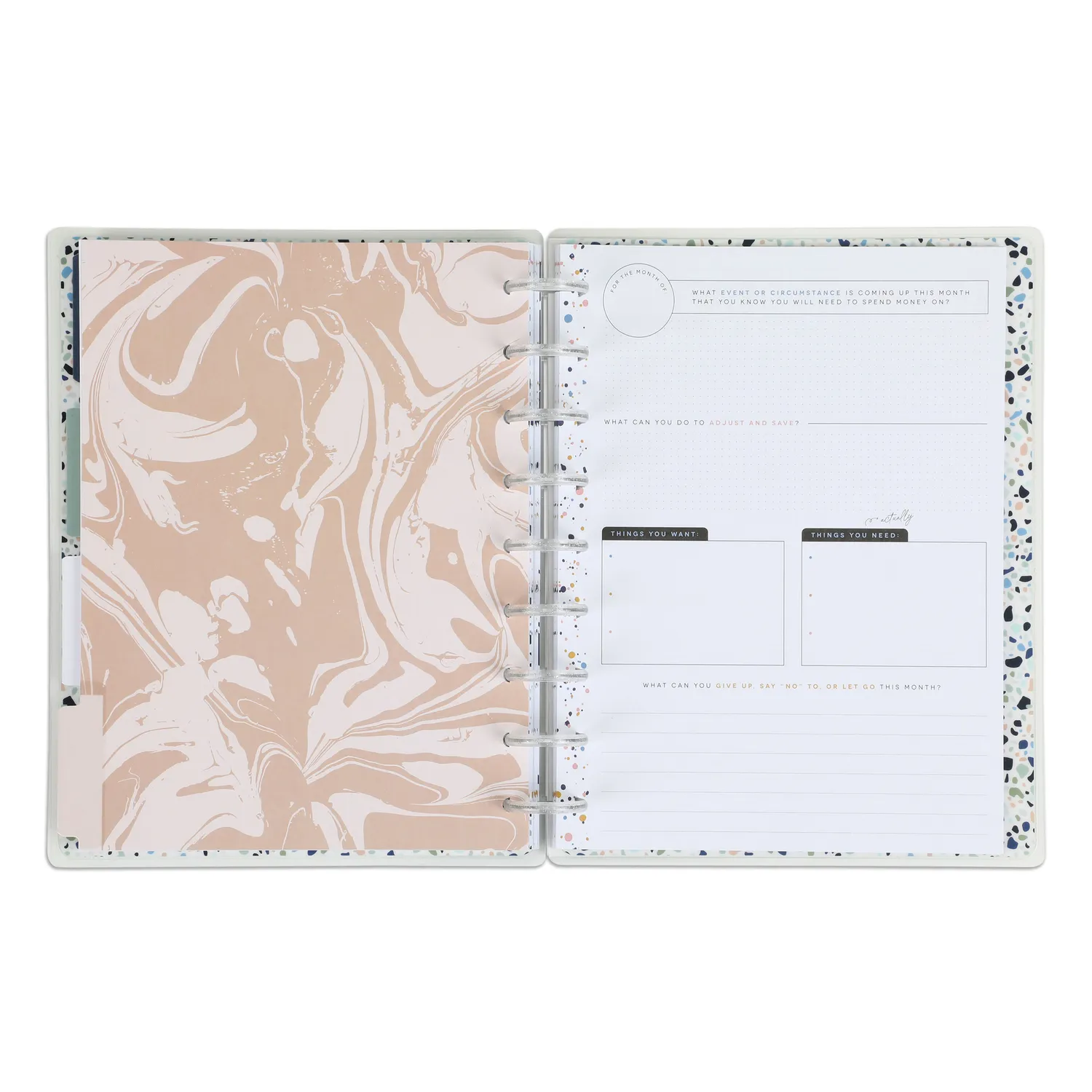 Happy Planner Save Now Spend Later journal budget Classic